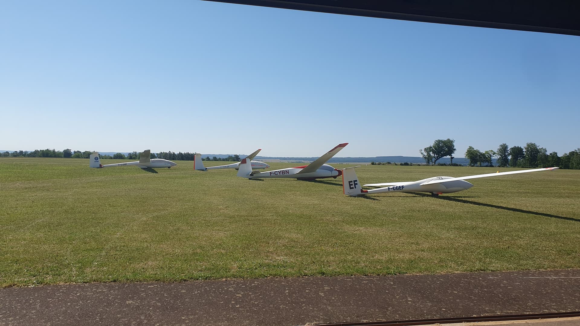 Fleet overview in the hangar