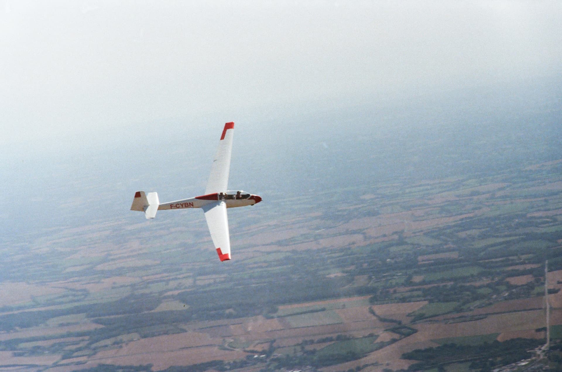 ASK-13 sailplane in flight
