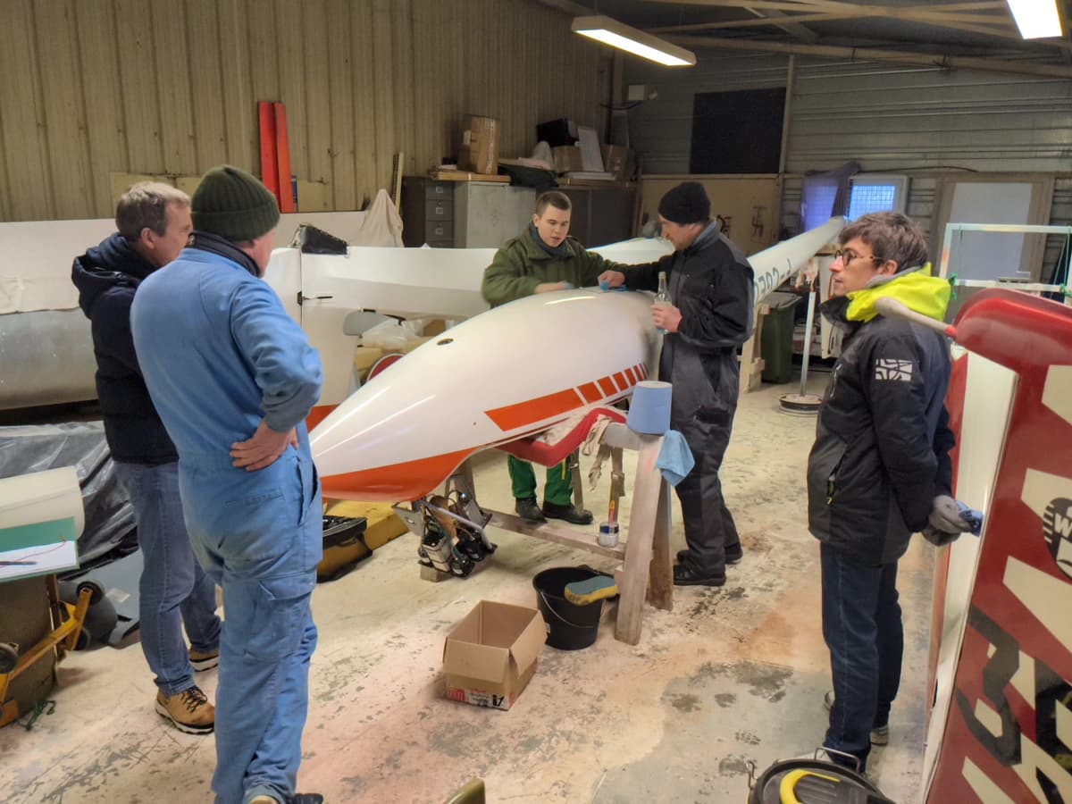 Entretien d'un planeur