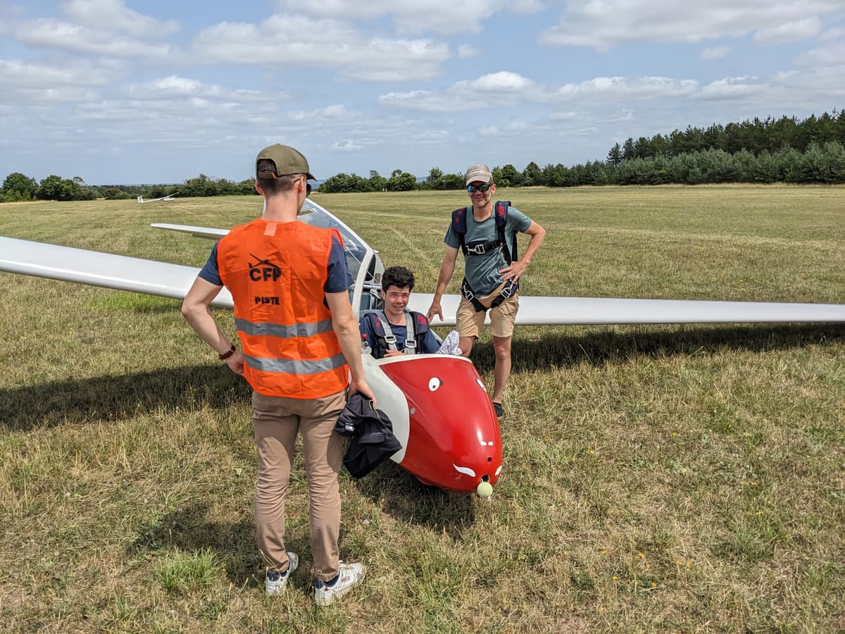En attente du décollage